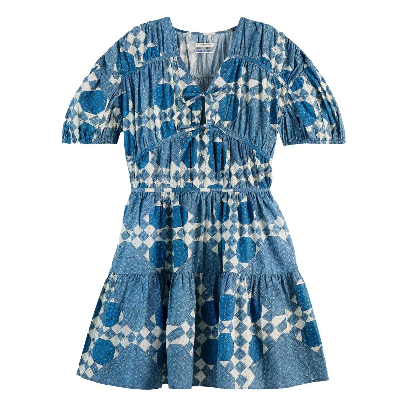 Scotch & Soda Mini Dress With Gathering
